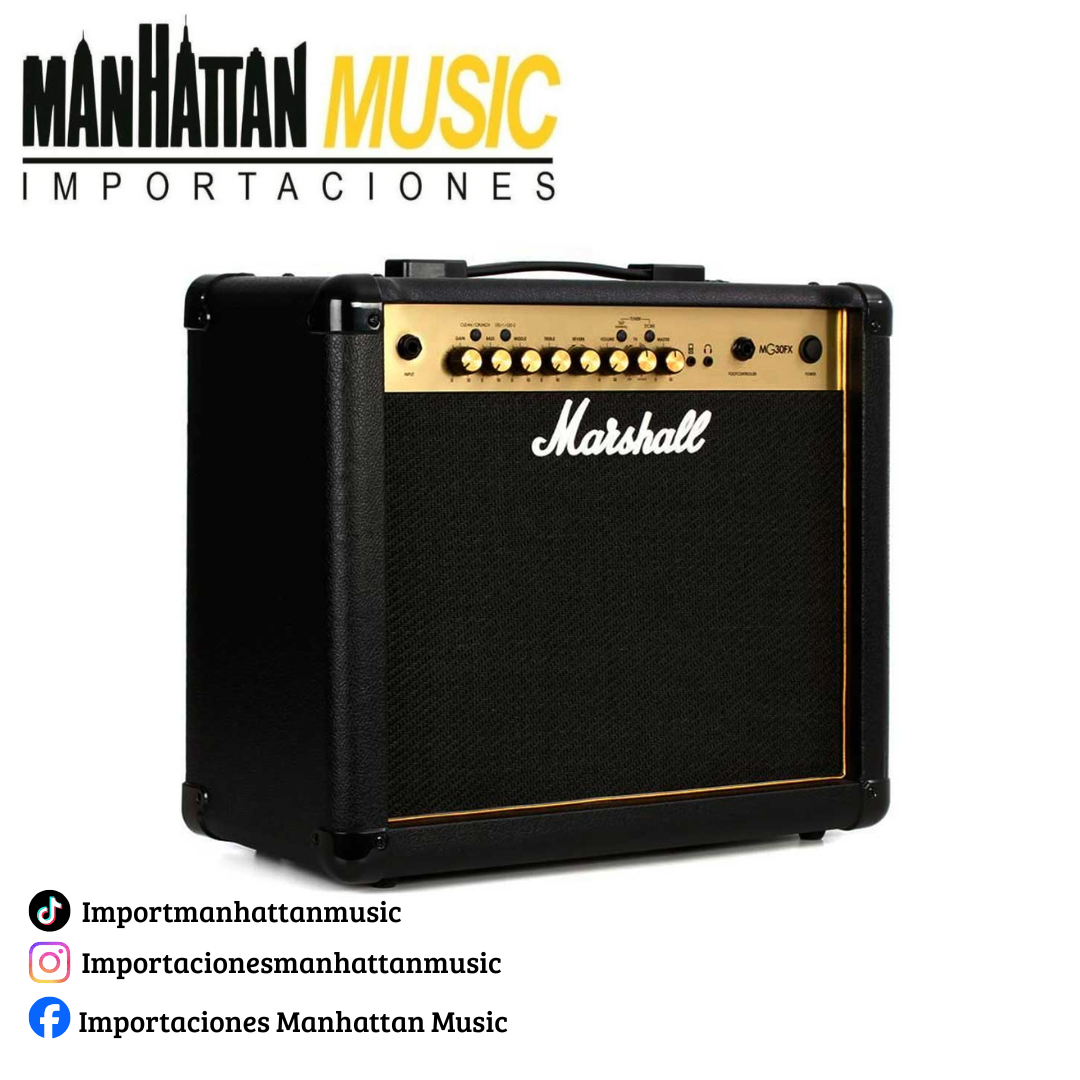 Amplificador de Guitarra 30W Marshall MG 30 FX