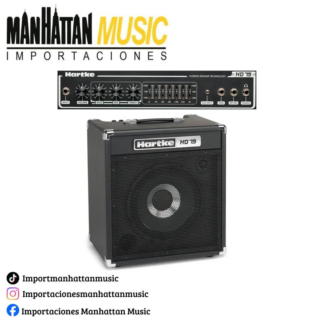 Amplificador de bajo Hartke Systems HD75
