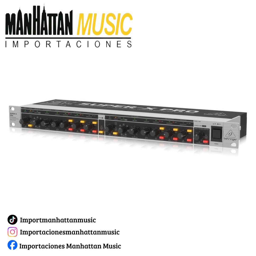 Crossover Super X pro Behringer CX 3400