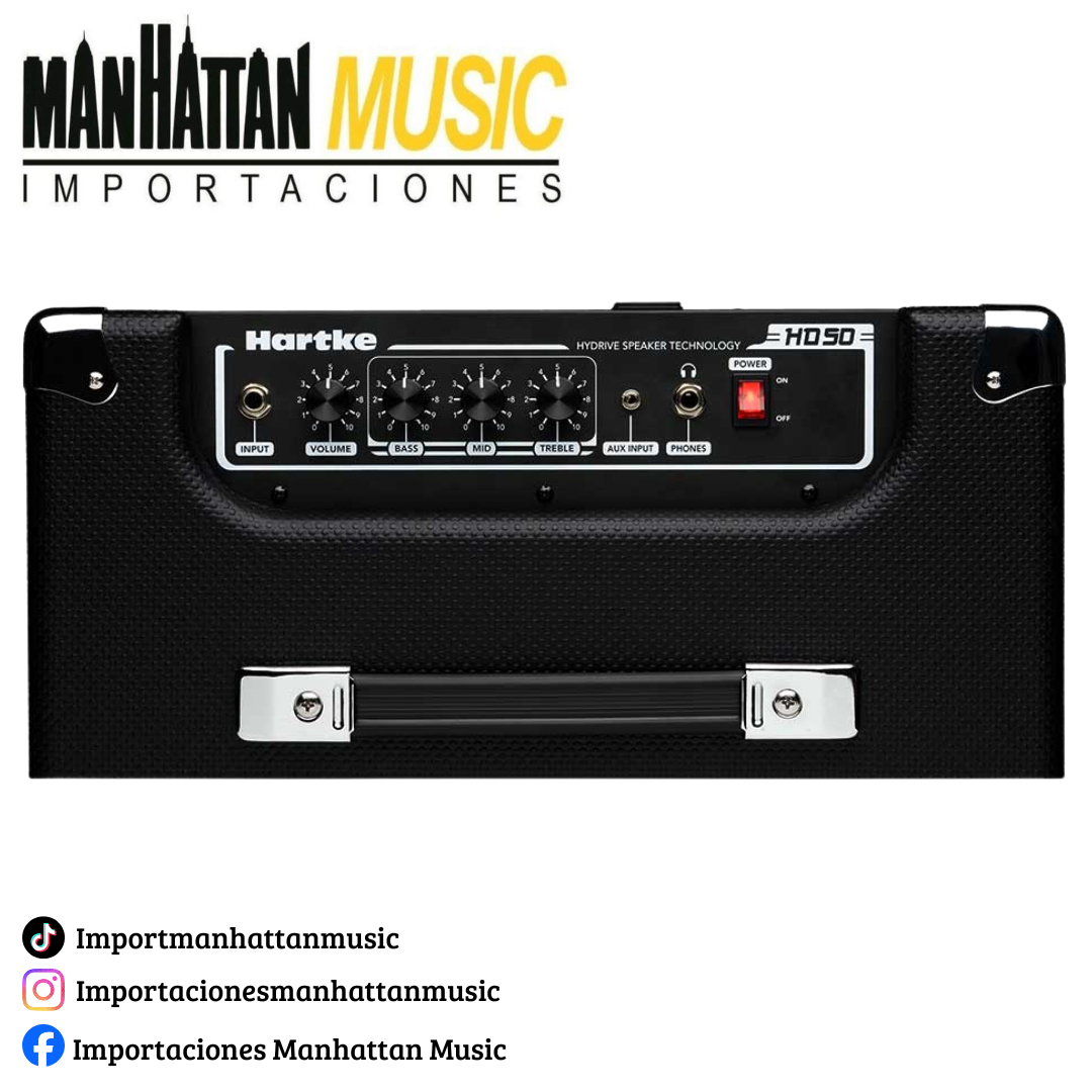 Hartke HD50 – Amplificador de bajo - Imagen 2