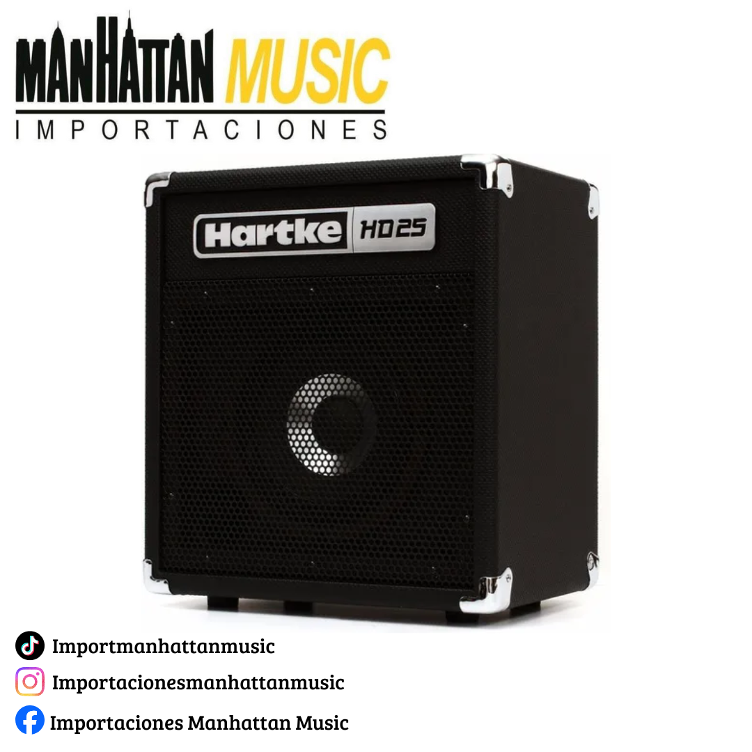 Hartke Hd25 Amplificador Para Bajo 25w Parlante 8'' Voltaje Color Negro