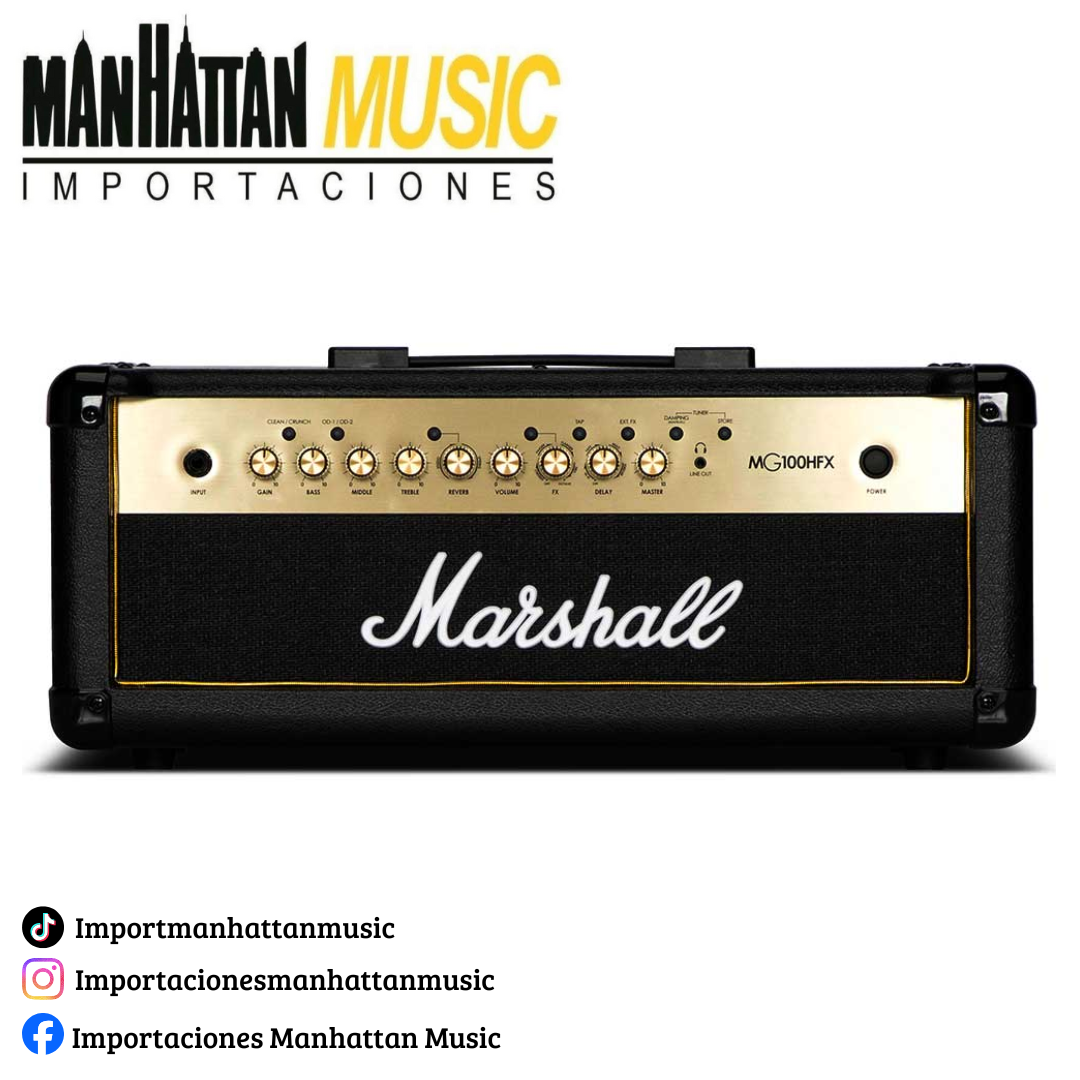 Marshall MG100HGFX 100W Cabezal con Efectos